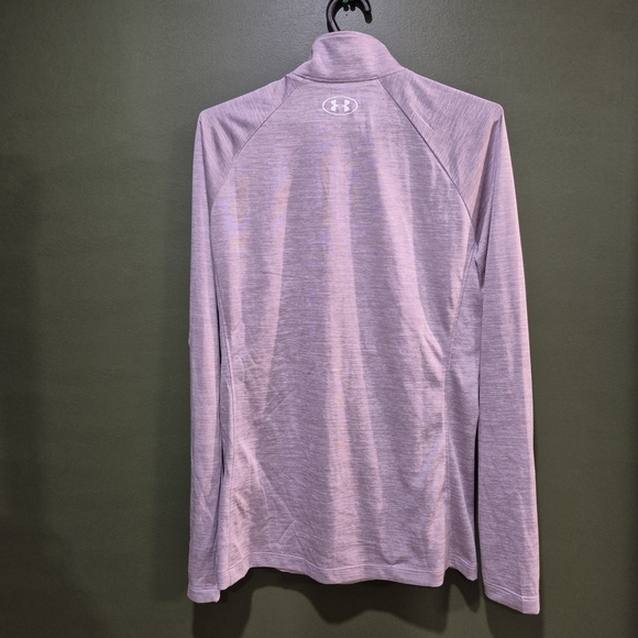 Under Armour Women's Purple Long Sleeve Tee - Picture 3 of 9